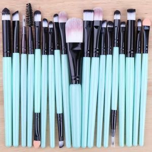 ⭐️ New - 20 Piece Makeup Brush Set Professional Tiffany Blue Cosmetic Brushes